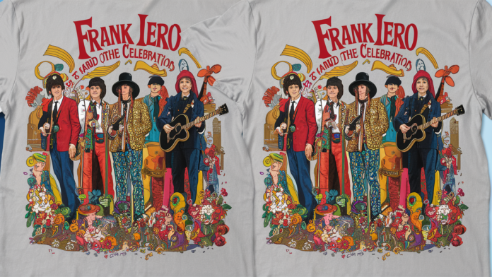 Frank Iero and The Celebration t Shirt Beatles