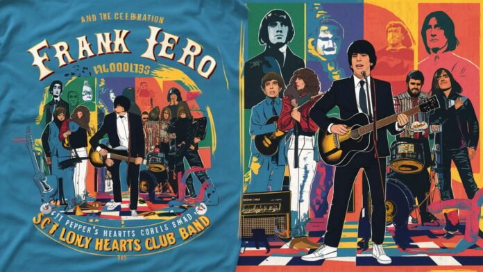 Frank Iero And The Celebration T Shirt Beatles