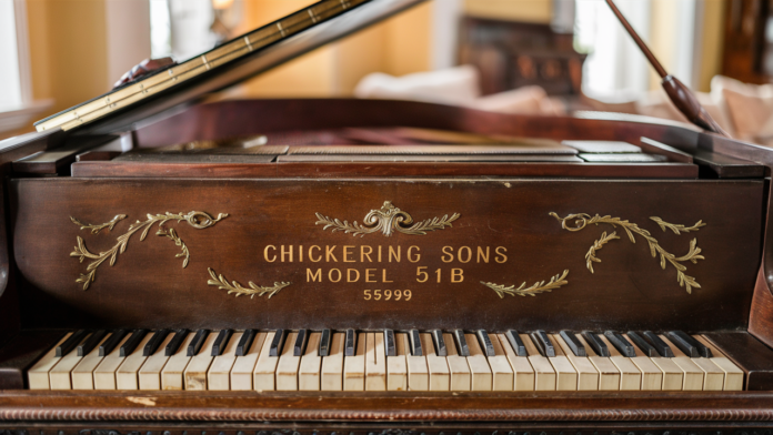 Chickering and Sons Model 51b Serial Number 55999