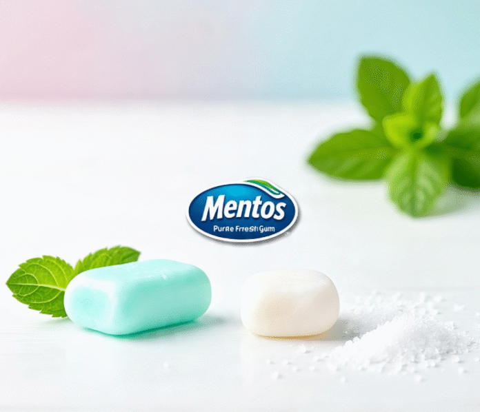 Mentos Spearmint Pure Fresh Gum