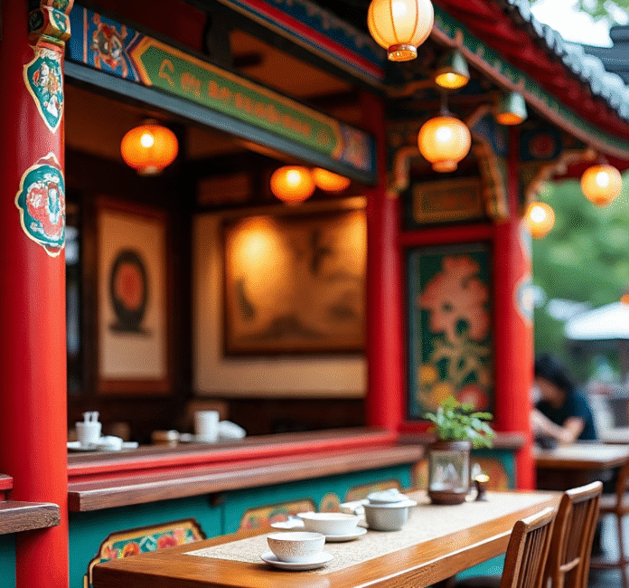 Asian cafe