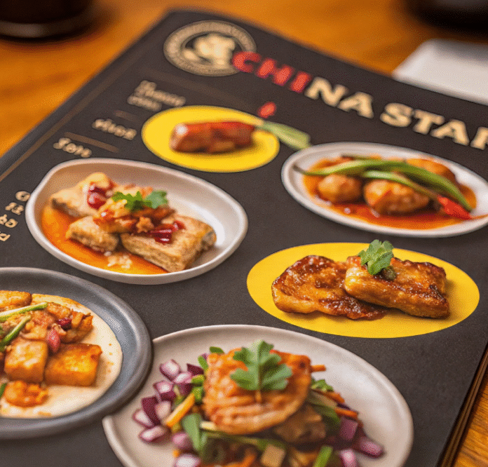 china star menu